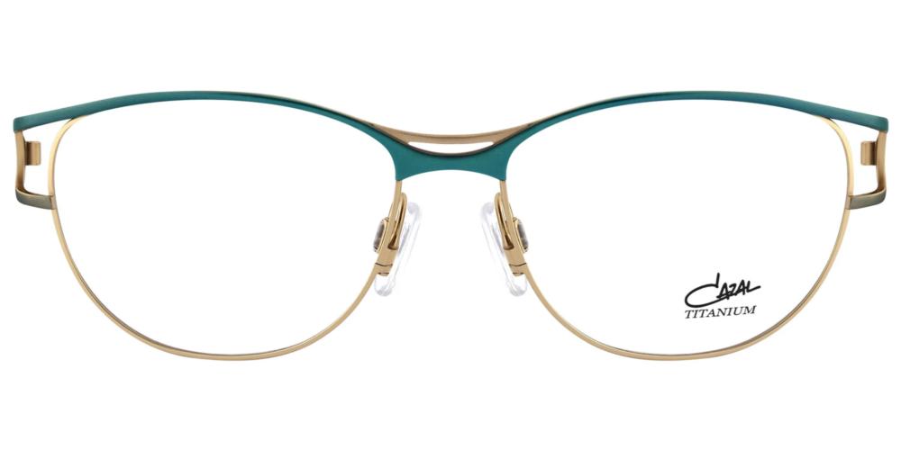 CAZAL 4305 Green Squared Eyeglasses