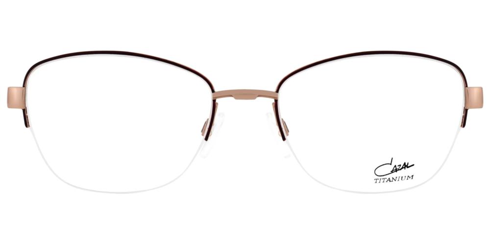 CAZAL 4309 Rose Gold Squared Eyeglasses