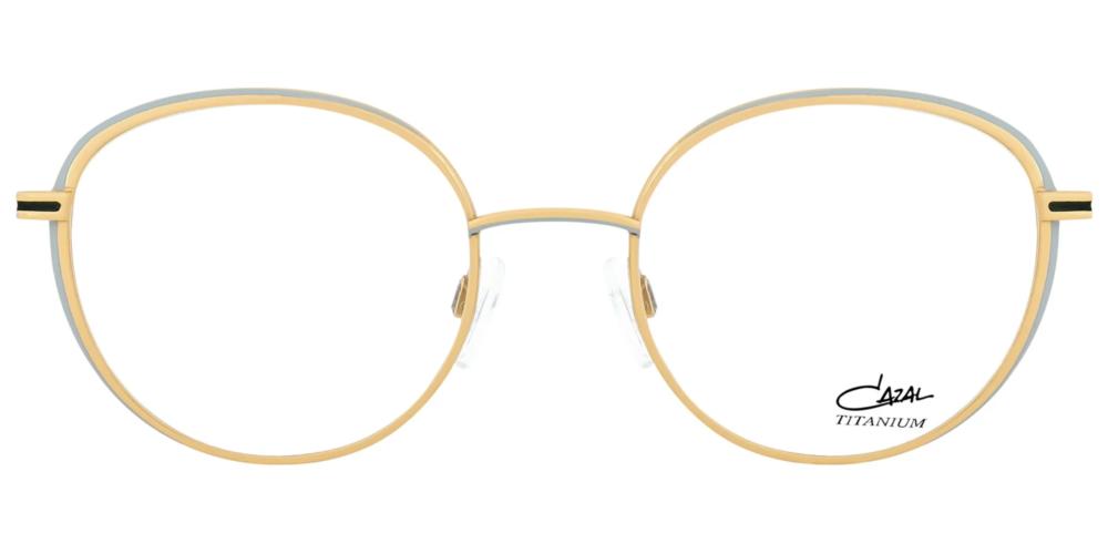 CAZAL 4316 Gold Round Eyeglasses