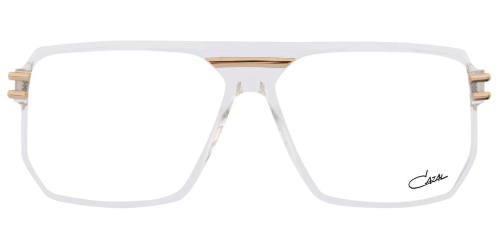 CAZAL 6030 Transparent Squared Eyeglasses
