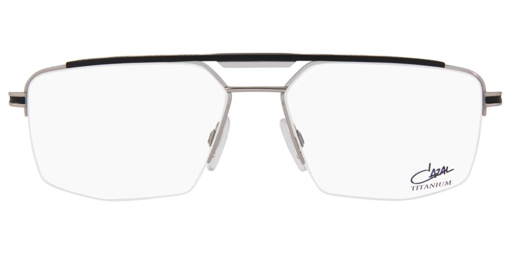 CAZAL 7098 Silver Pilot Eyeglasses