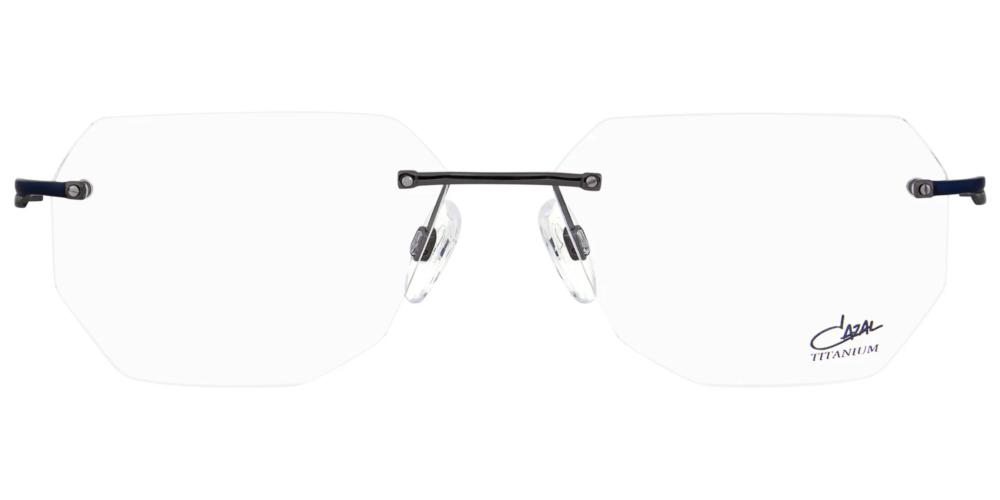 CAZAL 7102 Ruthenium Squared Eyeglasses