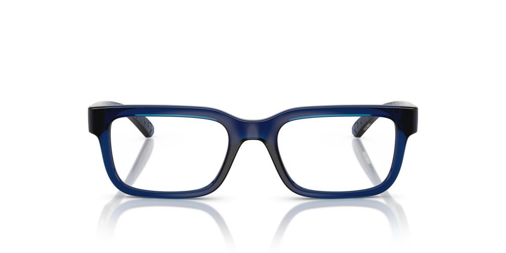 EMBOSS AN7269 Blue Rectangle Eyeglasses