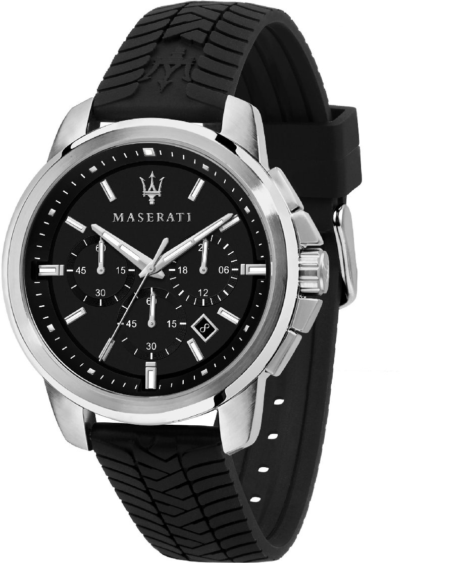 Maserati Successo R8871621014 Men's Chronograph Watch Black Dial