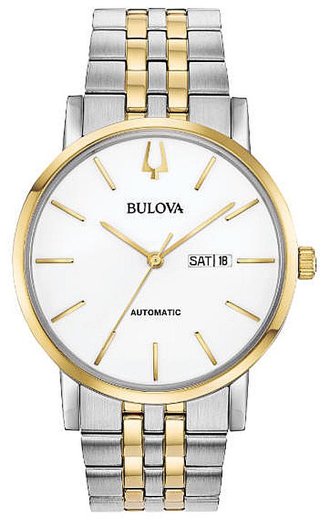 Men's Bulova American Clipper Automatic Day-Date Watch 98C130
