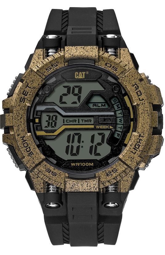 Men's CAT Caterpillar Bolt Digital Sports Chronograph Watch OA19721141