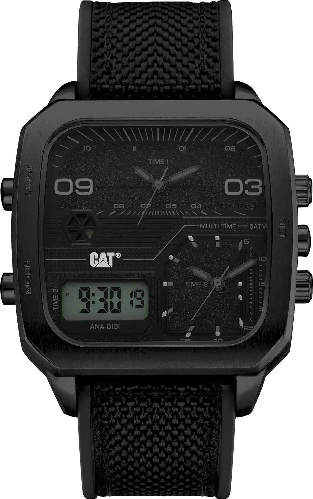 Men's CAT Caterpillar Retro D Multifunction Analog Digital Watch AS16921131