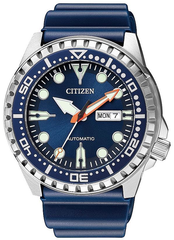 Men's Citizen Automatic Blue Dial Diver's Watch NH8381-12L