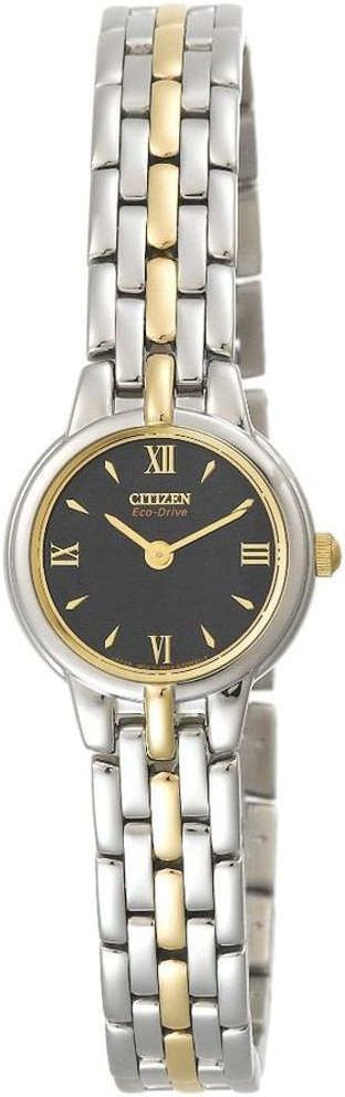 Women's Two-Tone Citizen Eco-Drive Silhouette Watch EW9334-52E
