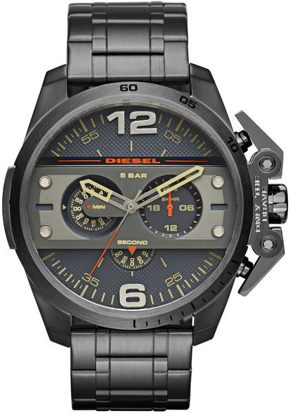 Men's Gunmetal Diesel Ironside Chronograph Watch DZ4363