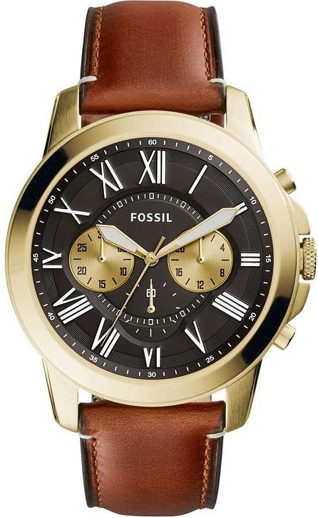 Men's Fossil Grant Chronograph 44mm Watch FS5297