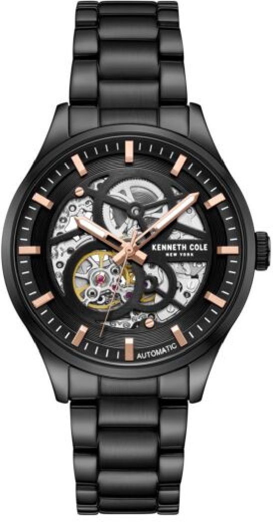 Men's Kenneth Cole New York Automatic 42mm Black Watch KCWGY0046403