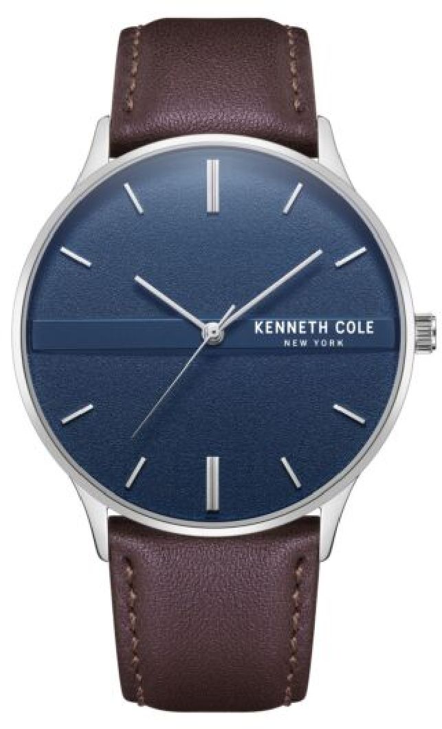Men's Kenneth Cole New York Classic 42mm Leather Strap Watch KCWGA2234302