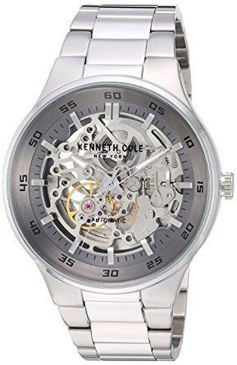 Men's Kenneth Cole Skeleton Dial Automatic Watch KC14981005