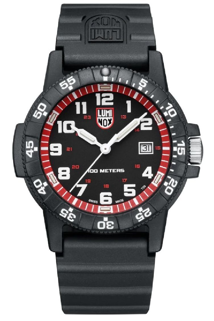 Men's Luminox Leatherback Sea Turtle Giant Black 44mm Watch XS.0335