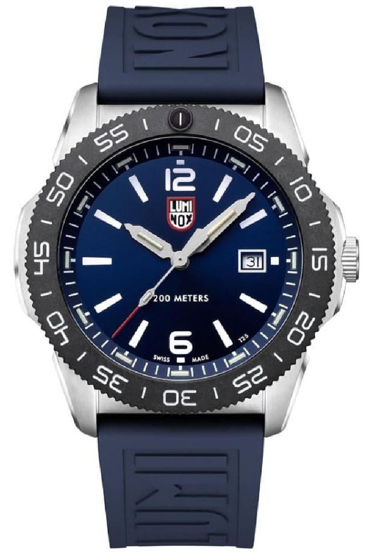 Men's Luminox Pacific Diver Blue Dial and Band 200 M WR Dive Watch XS.3123.DF