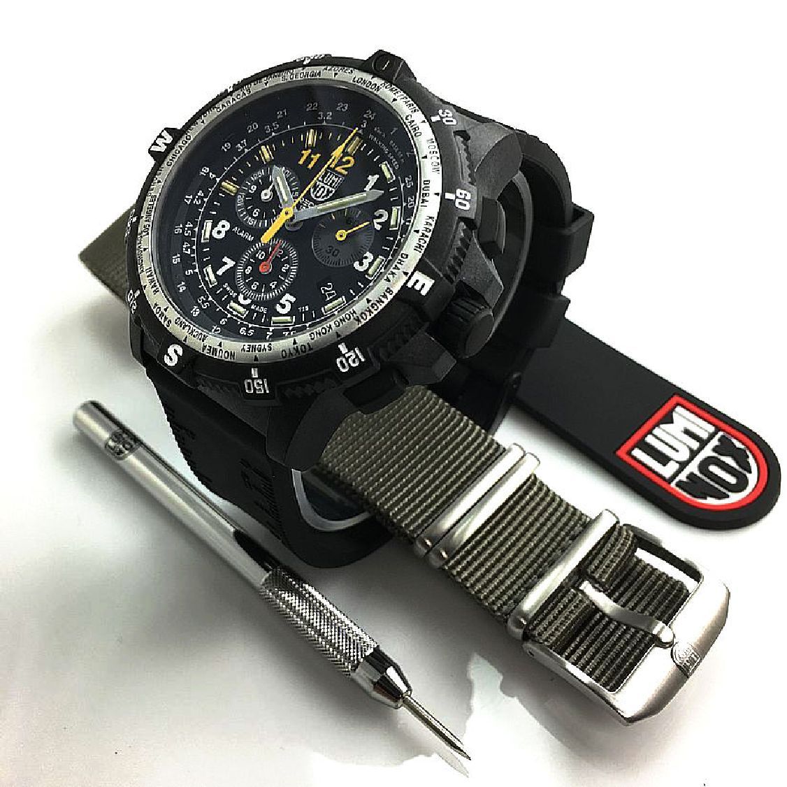 Men's Luminox Recon Team Leader Military Style Watch Set 8842.MI.SEF