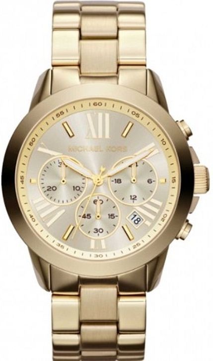 Men's Michael Kors Runway Gold Chronograph Watch MK5777