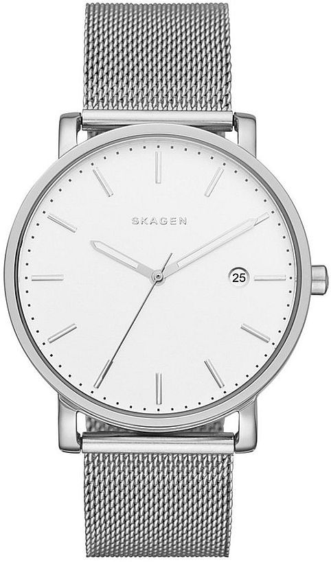 Men's Skagen Hagen Steel Mesh Band Watch SKW6281