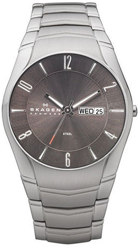 Men's Skagen Laurits Steel Link Strap Watch 531XLSXM1