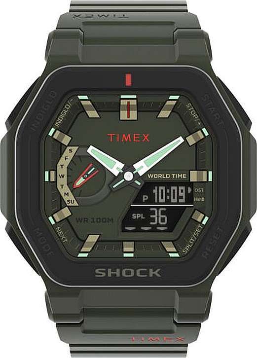 Men's Timex Command Encounter 45mm Analog Digital Watch TW2V35400