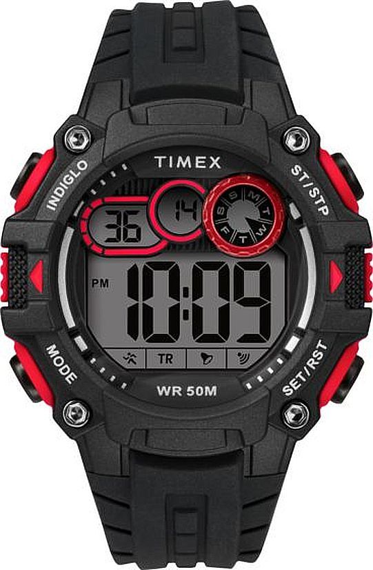 Men's Timex Digital Lifestyle Classic Digital Black Watch TW5M27000