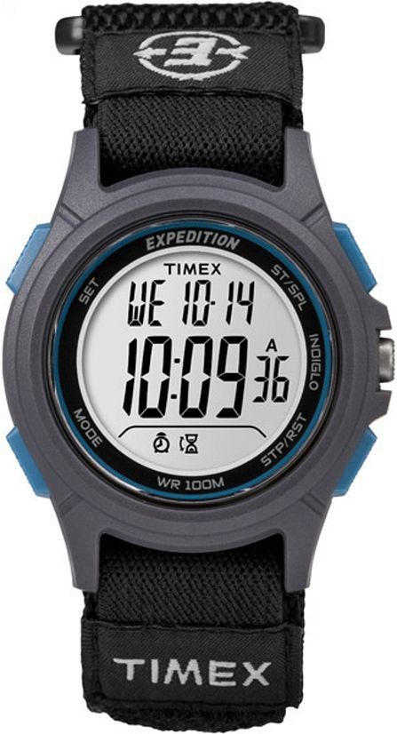 Men's Timex Expedition Digital Green Nylon Watch TW4B10100