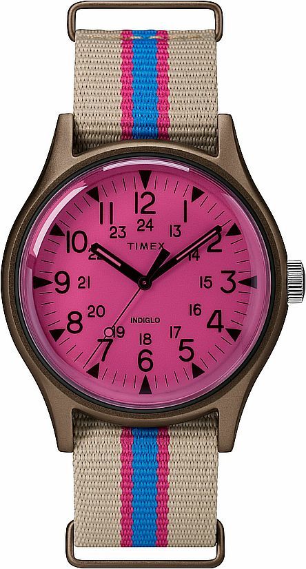 Men's Timex Military Multi-Color Band Watch TW2T25600