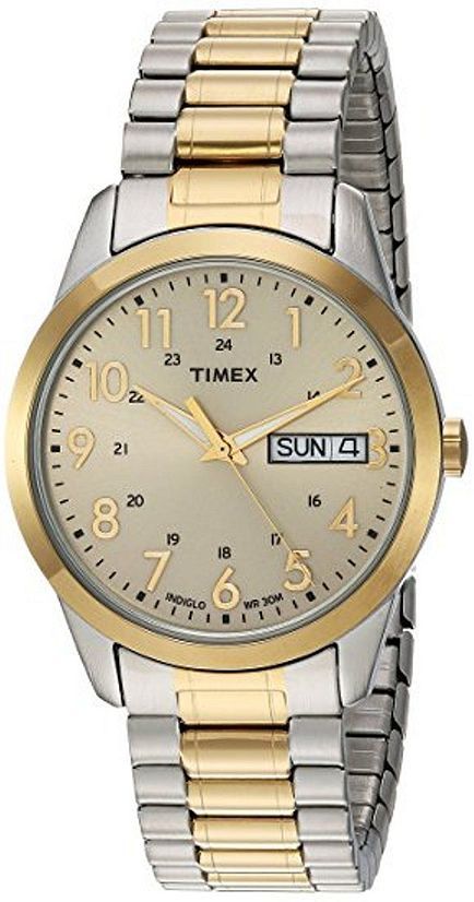 Men's Timex South Street Sport Two Tone Expansion Band Watch TW2P67400
