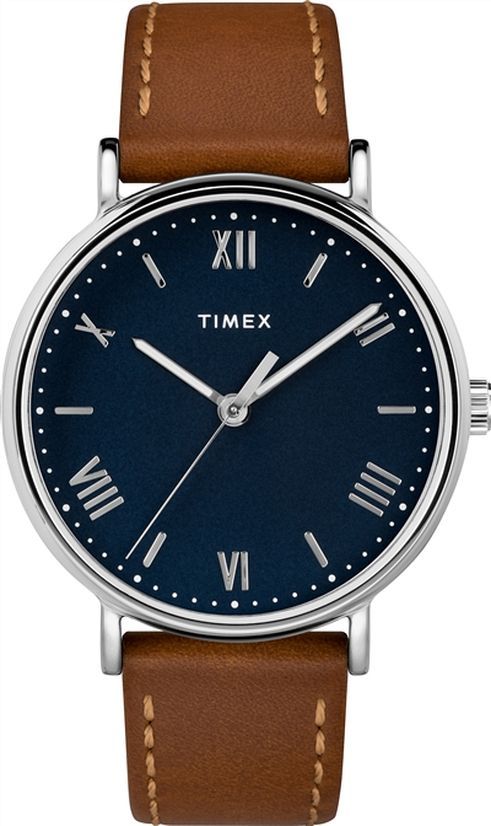 Men's Timex Southview Brown Leather Band Watch TW2R63900 TW2R639009J