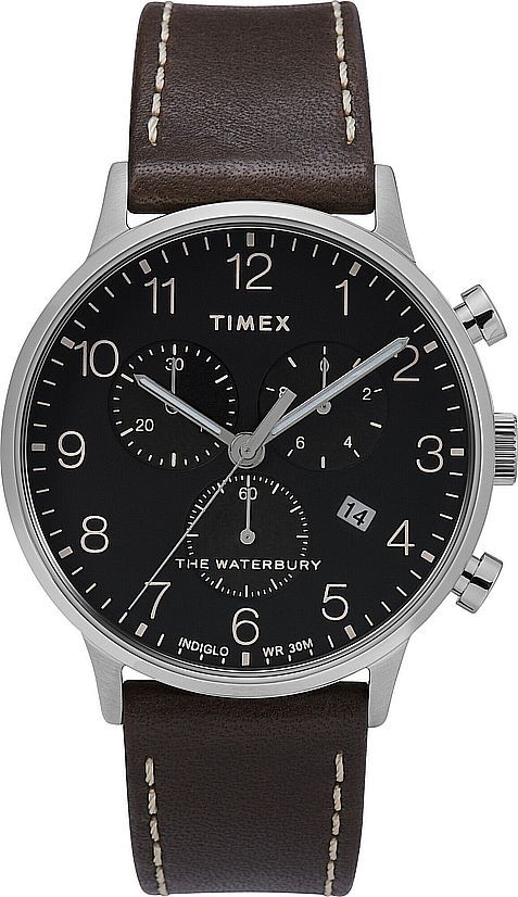 Men's Timex The Waterbury Chronograph Leather  Watch TW2T28200