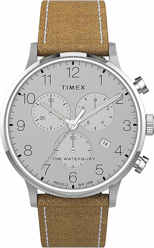 Men's Timex The Waterbury Steel Chronograph Watch TW2T71200