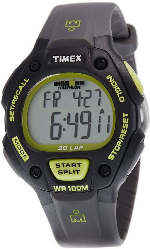 Men's Timex Ironman Classic 30 Grey Band Watch T5K6929J