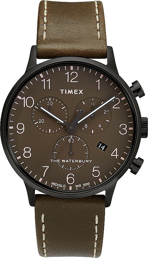 Men's Timex Waterbury Chronograph Stainless Steel Watch TW2T27900