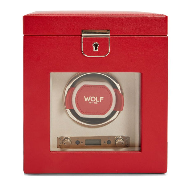 Palermo Single Watch Winder With Jewellery Storage