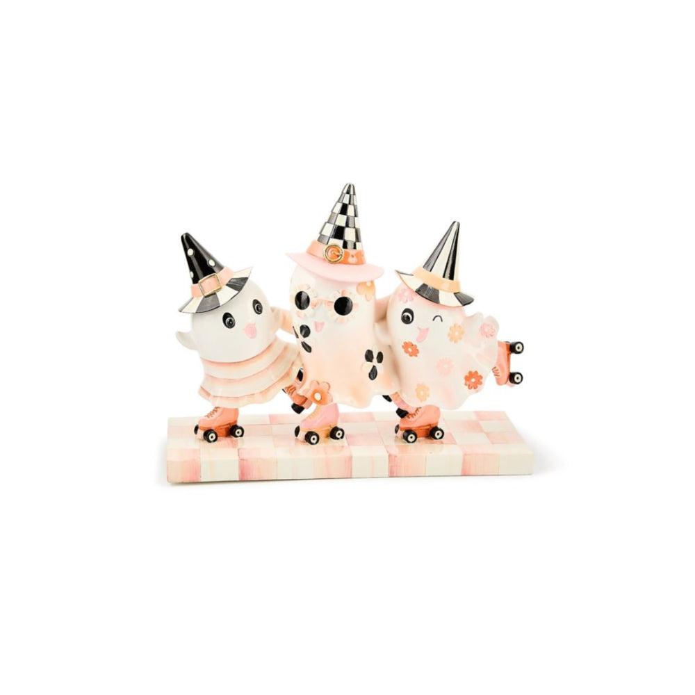 MacKenzie-Childs Hocus Pocus Ghost Trio Figurine