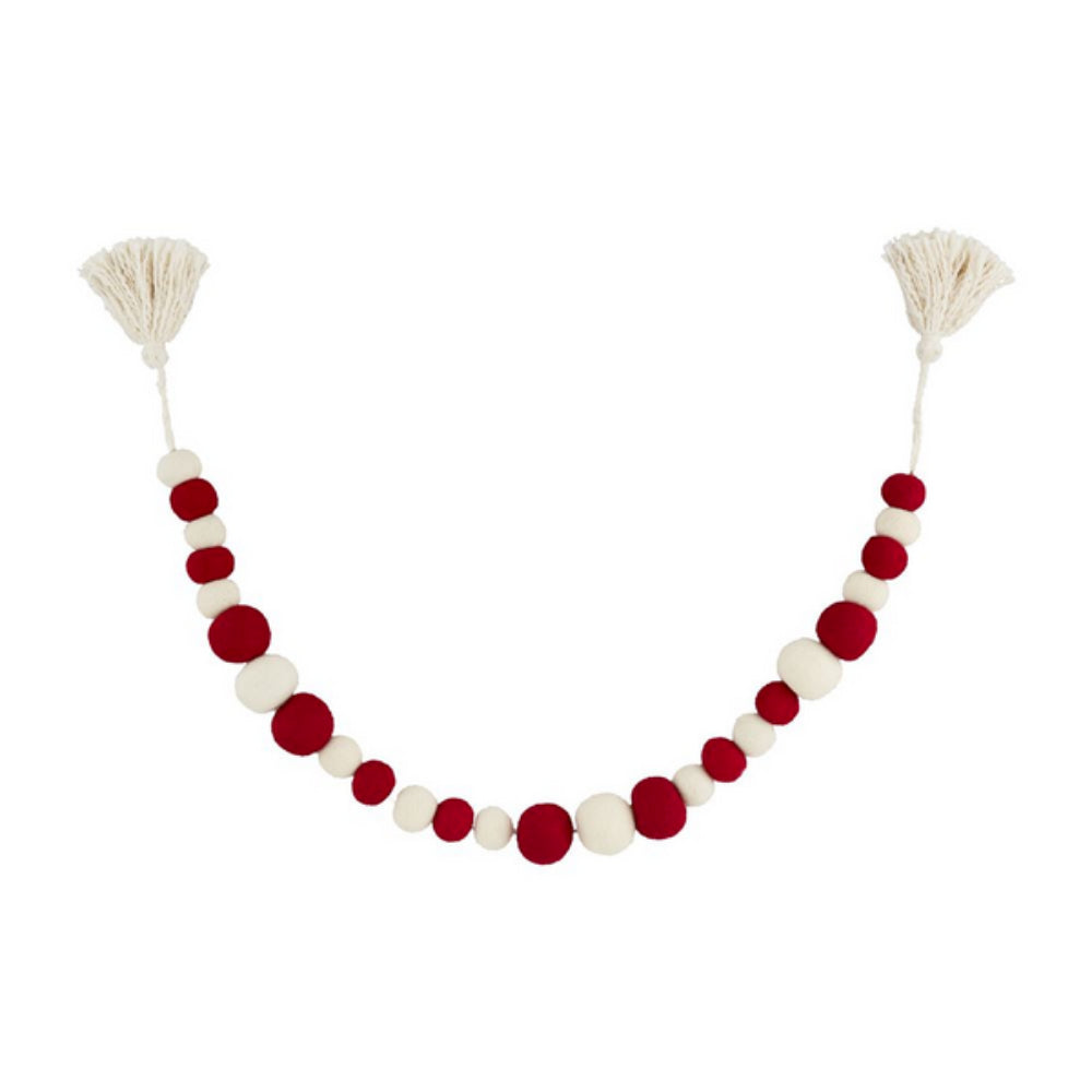 Mud Pie Pom Tassel Garland