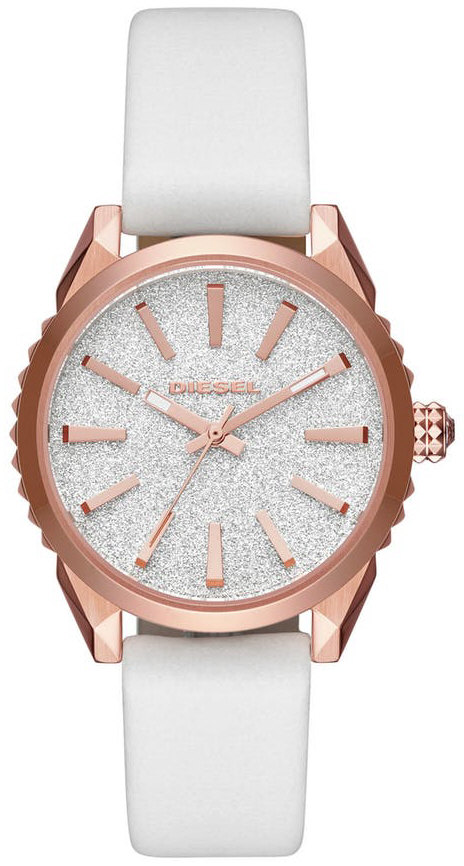 Women's Diesel Kween Rose Gold Glitter Watch DZ5541