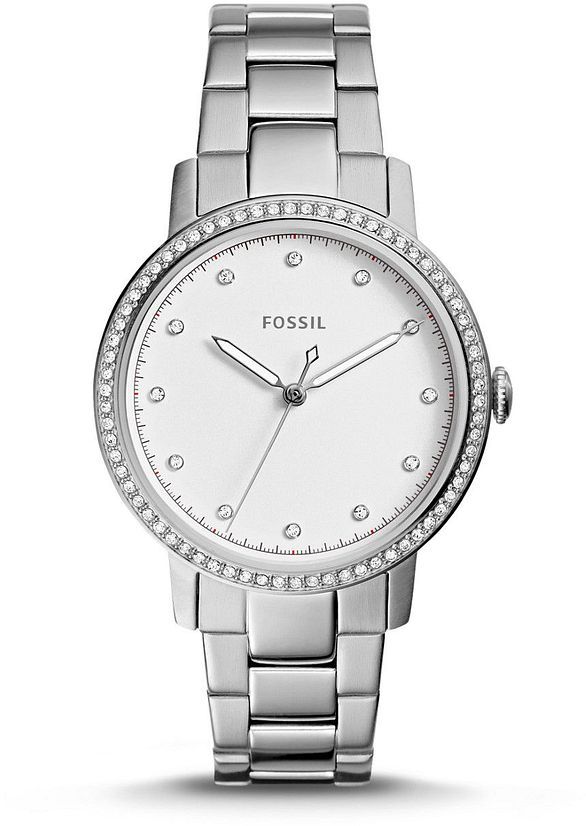 Women's Fossil Neely Crystallized Steel Band Watch ES4287