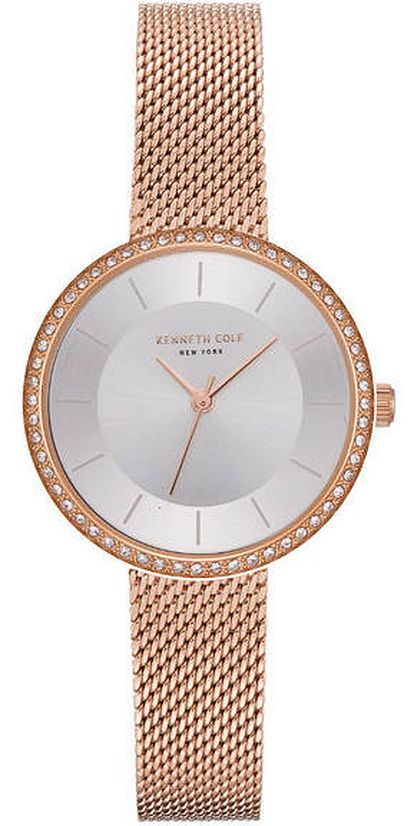 Women's Kenneth Cole New York Classic Crysatallized Rose Gold Watch KC50198004