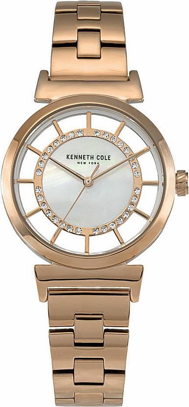 Women's Kenneth Cole New York Transparency Rose Gold Tone Watch KC50230005