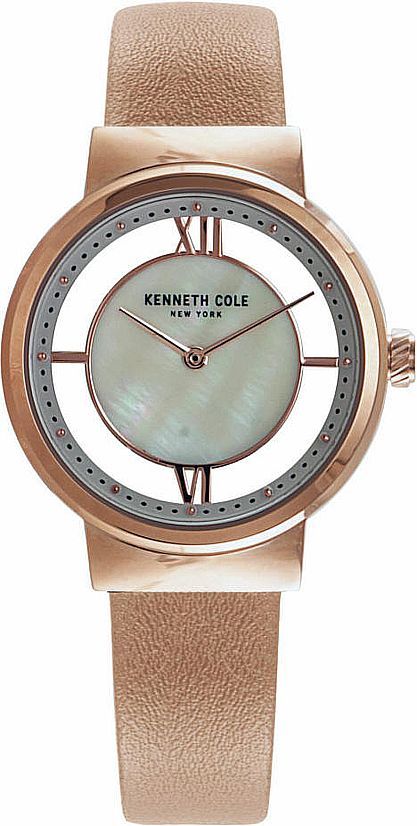 Women's Kenneth Cole New York Transparency Rose Gold Tone Watch KC50231011