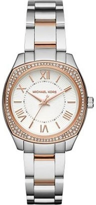 Women's Michael Kors Mini Bryn Steel Link Bracelet Watch MK6315