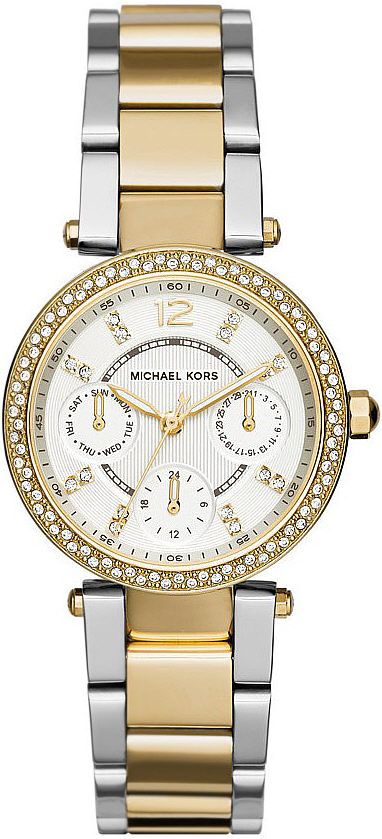 Women's Michael Kors Mini Parker Chronograph Glitz Watch MK6055