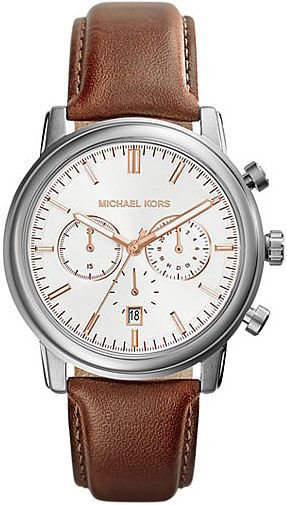 Men's Michael Kors Pennant Luggage Chronograph Watch MK8372