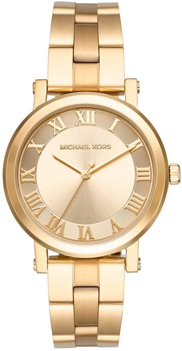 Women's Michael Kors Norie Gold Steel Watch MK3560