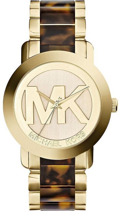 Women's Michael Kors Runway Gold Steel Watch MK4286