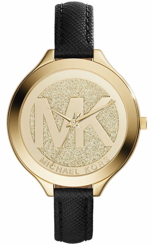 Women's Michael Kors Slim Runway Gold Tone Watch MK2392