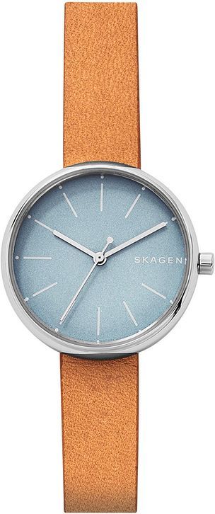 Women's Skagen Signature Light Brown Leather Watch SKW2620