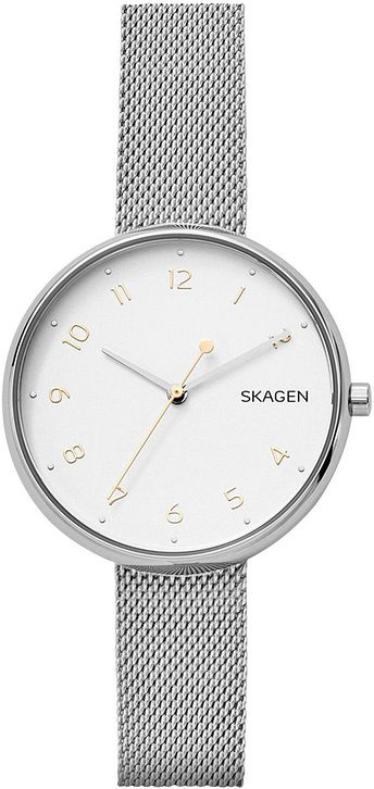 Women's Skagen Signature Steel Mesh Strap Watch SKW2623